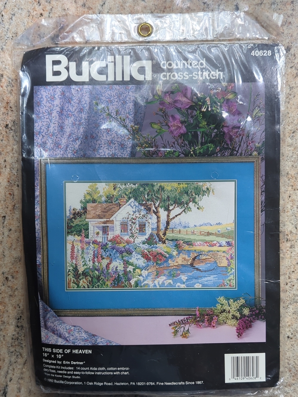 Bucilla Counted Cross-Stitch "This Side of Heaven" - New/ Sealed